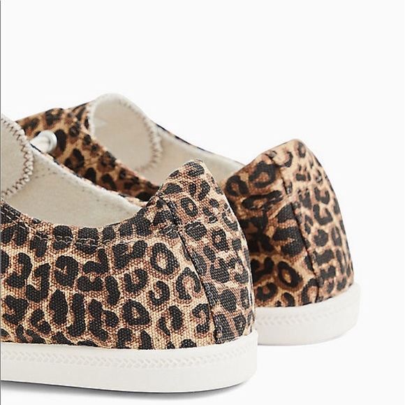 wide width leopard sneakers